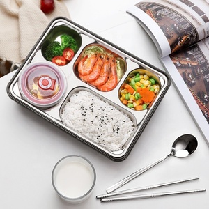 Boîte à <span class=keywords><strong>bento</strong></span> ronde isotherme et hermétique pour adultes, en PP et acier inoxydable, 1-3L, compatible micro-ondes, pour la rentrée scolaire, avec coffret cadeau - Product Image 3