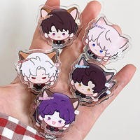 Clip en acrylique PP personnalisé de haute qualité pour dessins animés et anime