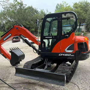 Mini-pelles DOOSAN DX60DH60DH55, 6 tonnes et 5,5 tonnes, pelles d'occasion, pelles sur chenilles, à vendre - Product Image 1