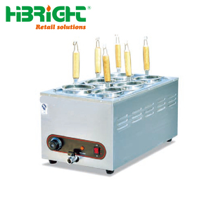 Cocina de fideos eléctrica/Gas Vertical comercial de acero inoxidable, Caldera de Pasta de 4/5/6/9 agujeros, gabinete Bain Marie, Pasta de calentamiento rápido - Product Image 5