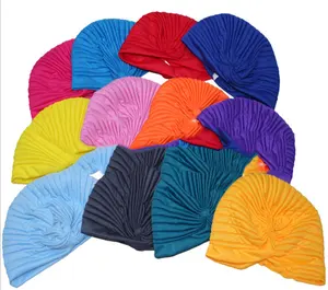 Femminile Copricapo Foulard Musulmano del cappello Della Treccia Delle Donne Bandane Turbante