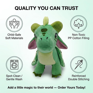 หมอนตุ๊กตามังกรไฟปรับแต่งได้สำหรับแฟนๆ - Product Image 2