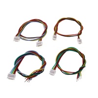Kabel Ekstensi Silikon GH1.25mm Kustom Pria ke Wanita dengan Konektor GHR 2 3 4 5 6 7 8 9 10 12 Pin