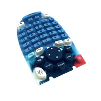 Produsen Keypad Karet Silikon untuk Remote Kontrol dengan Lapisan Anti-Silau Warna Kustom Daya Tahan 1 Juta Kali Penggunaan