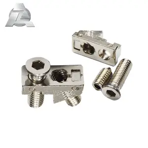 large stock industrial modular tslot t slot framing accessories fasteners 40 series aluminium profile connectors