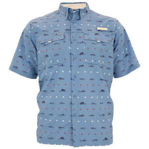 Tùy Chỉnh Polyester Áo Sơ Mi Chất Lượng Tốt Upf 50 Nút Xuống UV Bảo Vệ Ngắn Tay Áo Câu Cá Áo Sơ Mi Collumbia Tùy Chỉnh Người Đàn Ông Rắn Áo Sơ Mi - Product Image 6