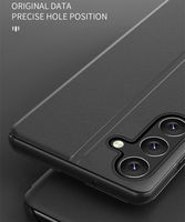Étui de téléphone en cuir avec fenêtre latérale intelligente pour Huawei Honor 200 Pro X7B X8B X9B Magic 6 Lite Mate 60