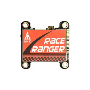 للبيع بالجملة جهاز إرسال Race Ranger5.8GLong Range AKK جهاز إرسال VTX FPV 200mW/400mW/800mW/1600mW قابل للتبديل يدعم الصوت الذكي
