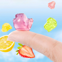 Caramelos de Goma con Forma de Oso 3D, Multicolores, Sabor Dulce, Venta al por Mayor Directa de Fábrica, Etiqueta Privada OEM, Exportador