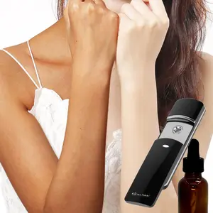 Machine de bronzage auto-pulvérisée avec logo Machine personnalisée Vapeur portable Nano Tan Mist Mist Sprayer Facial Face Steamer Nebulizer