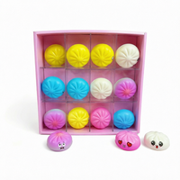 Jouets anti-stress sur le thème de la nourriture, collection de mini pendentifs, jouet souple à récupération lente, design mignon de dessin animé, unisexe, à partir de 14 ans