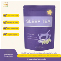 Mélange de Thé Apaisant pour le Sommeil : Graines de Jujube, Lys et Poria – Infusion Herbal Sédative Naturelle pour la Nuit, Infusion à Froid, 5g*30 Sachets de Thé, Marque Privée