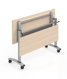 Mesa de Entrenamiento Ejecutiva Moderna Plegable y Desmontable Borito SM-F009, con Placa Engrosada y Estructura de Acero, Mesa Larga Multifuncional Modular - Product Image 3