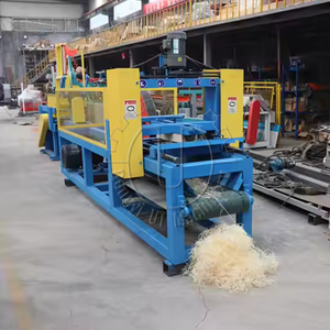 Máquina de afeitar de madera Excelsior de alto rendimiento, Motor de núcleo óptimo, equipo de trituración de lana, máquina de fabricación de lana de gran venta - Product Image 1