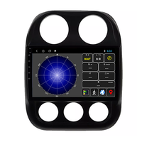 Radio Mobil 6G + 128G untuk JEEP Compass Patriot BT 2009-2015 Stereo 2Din Player Antena GPS Navigasi Carplay DSP RDS No DVD Player