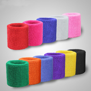 Aofeite कस्टम टेनिस जेब कपास खेल बच्चों फुटबॉल बैंड wristbands sweatbands कलाई पसीना बैंड - Product Image 3