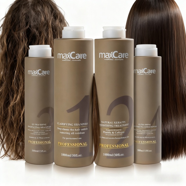 Keratin Straightening Hair Treatment-Organic Herbal Nourishing Hair-Repairing Professional Salon Use Cream Concentrated Formula