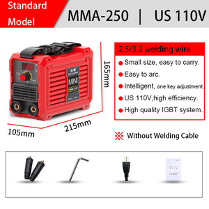 Máquina de Soldar de Alambre de Cobre de Alta Potencia con Doble Voltaje 110V/220V, Mini MIG/MMA/TIG/Arc IGBT 300A AC - Product Image 1