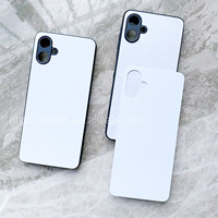 Coques de téléphone par sublimation Coque de téléphone portable en aluminium TPU 2D en gros vierge pour impression personnalisée par sublimation pour Samsung A06