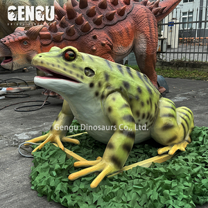 Mô hình ếch hoạt hình thực tế lớn trong nhà khổng lồ di chuyển như thật trang trí cho màn hình thương mại và các sự kiện công viên giải trí - Product Image 3