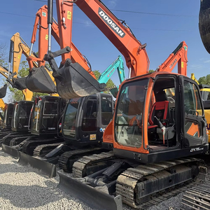 รถขุดมือสองจากเกาหลีใต้ Doosan DH55 DH60 DH75 ขนาด 7.5 ตัน ขายดี ราคาพิเศษ ชั่วโมงการทำงานต่ำ เครื่องยนต์ EPA CE เกียร์ ปั๊ม PLC - Product Image 1