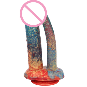 Falo de doble extremo LUUK <span class=keywords><strong>con</strong></span> simulación de pene grande para consoladores de glande para <span class=keywords><strong>hombres</strong></span> adultos mujeres - Product Image 3