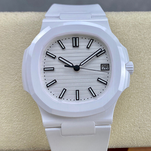 Reloj de Lujo de Cerámica Premium para Hombre y Mujer, Caja Octogonal de 40 mm, Movimiento Automático, Visualización de Fecha, Reloj de Pulsera Deportivo de Alta Gama - Product Image 1