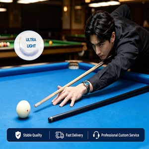 OKHEALING - Ensemble <span class=keywords><strong>de</strong></span> queues <span class=keywords><strong>de</strong></span> <span class=keywords><strong>billard</strong></span> légères en bois d'érable et fibre <span class=keywords><strong>de</strong></span> carbone <span class=keywords><strong>de</strong></span> haute qualité, 2 pièces, avec joint en acier inoxydable pour le <span class=keywords><strong>billard</strong></span> - Product Image 6