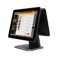 Pantalla Táctil de 15.6 Pulgadas, Resolución 1366x768, Windows/Android, N2840/I3/I5, Sistema POS Todo en Uno, Bluetooth/WiFi, para Restaurantes y Comercios
