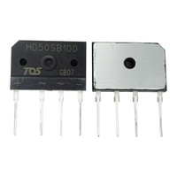Pont redresseur haute puissance HD50SB100 à travers trou DIP-4 1000V 50A