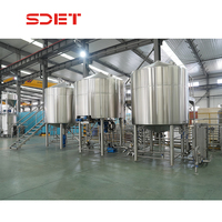 Bouilloire de brassage 3000L Machine de brassage de bière Usine Ensemble entier Brasseur de bière pour bar Brewpub Utilisation