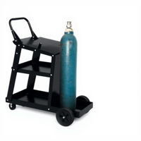 Chariot d'atelier industriel à quatre roues en acier avec tiroirs, personnalisable OEM