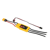 Contrôleur de vitesse électronique sans balais 60A ESC Flash Hobby Spaceman 2-6S 5V/5A BEC pour avion RC, drone de course FPV, quadricoptère