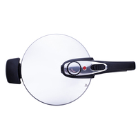 Casserole à pression en acier inoxydable de style nouveau, compatible avec l'induction
