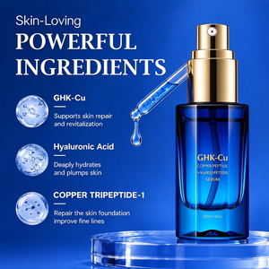 GHK Cu Copper Tripeptide 1 Serum With Sodium Hyaluronate Hydrating Nourish <b>Skin</b> Support <b>Skin</b> Barrier Smooth Fine Lines - Product Image 3