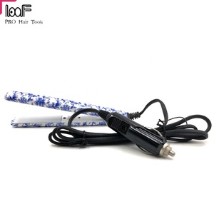 Plancha de Pelo Iónica de Cerámica y Turmalina, Mini Plancha con Enchufe para Coche de 12v, Plancha de Pelo para Mujer - Product Image 2