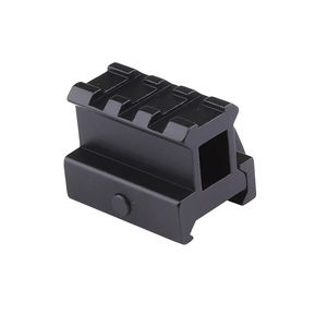 Support de lunette de chasse en métal à 3 emplacements de 20 mm, support de télescope à hauteur élevée - Product Image 3