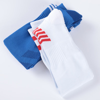 Chaussettes de football respirantes et antidérapantes pour garçons et filles, en polyester, longues, au-dessus du genou, pour le sport, modèle CJM621