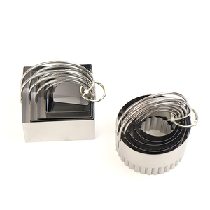 Hyri Outils de pâte à pâtisserie professionnels Ensemble de <span class=keywords><strong>emporte</strong></span>-pièces en acier inoxydable pour la cuisson - Product Image 5