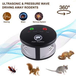 Siêu âm Chuột Thấm Hiệu Quả cắm với 4 chế độ của động vật gặm nhấm thấm siêu âm cắm trong chuột thấm trong nhà - Product Image 3