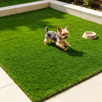 Gazon artificiel paysager de 40 mm, tapis vert résistant aux UV, adapté aux animaux domestiques, gazon synthétique pour jardin, parc, mariage, balcon