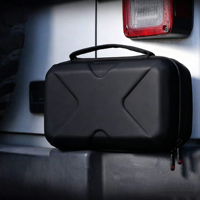Étui de rangement robuste en EVA pour démarreur de voiture, antichoc et anti-poussière, avec poignée, pour accessoires d'alimentation d'urgence de véhicule