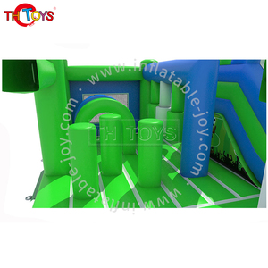 Castillo Inflable de Fútbol, Trampolín Inflable, Combo de Castillo Inflable para Saltar al Aire Libre - Product Image 5