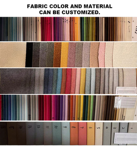 Canapé-lit simple gris confortable et <span class=keywords><strong>pliable</strong></span> en tissu pour appartement et hôtel, facilement extensible pour la famille - Product Image 4