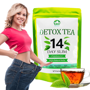 Té Herbal Orgánico para Pérdida de Peso de 14 Días, Fácil de Usar, Sin Azúcar, Unisex, Adelgazante de Cintura, Dieta <span class=keywords><strong>Detox</strong></span> para Adultos, OEM Personalizado - Product Image 2