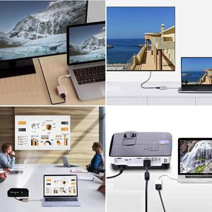 Adaptateur Convertisseur USB 3.1 Type C USB-C vers VGA de Qualité Supérieure pour <span class=keywords><strong>Macbook</strong></span> Pro <span class=keywords><strong>Air</strong></span> Surface Laptop Téléphone Mobile Tablette - Product Image 6