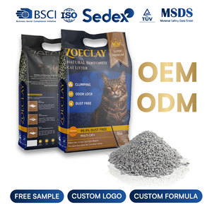 Lettiera per Gatti in Argilla Bentonitica, Sabbia per Gatti Processata a Umido, Alta Durezza, Facile da Pulire, Produttore di Lettiera per Gatti - Product Image 1