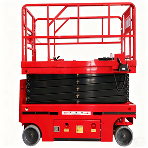 Plataforma Elevadora de Tijera Hidráulica Automática de 4-10 Metros de Altura, con Batería, Eléctrica - Product Image 3