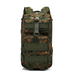 Sac à dos tactique 30L pour homme, sacs de voyage, survie en plein air, sac d'assaut 3P, sac EDC Molle, camouflage, randonnée, trekking, chasse - Product Image 1