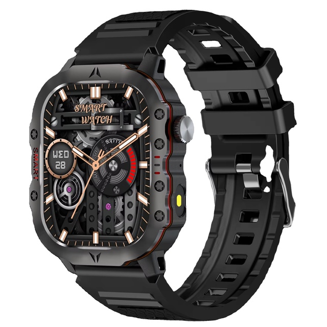 Outdoor Sport Watch X32 FItness Watches 2.01" Various Sport Modes 24-Hour Heart Rate Sleep Breath Tracking Dafit App Smartwatch